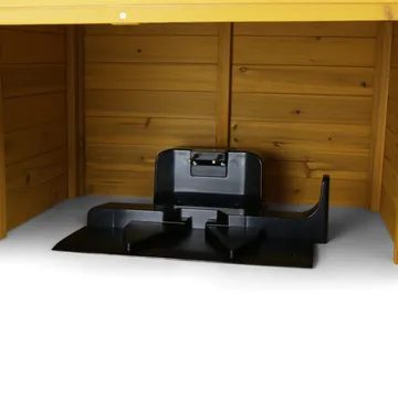 Hus/garage till robotgräsklippare - 104x86cm - Trädgård & spabad - Trädgårdsmaskiner - Gräsklippare - Robotgräsklippare
