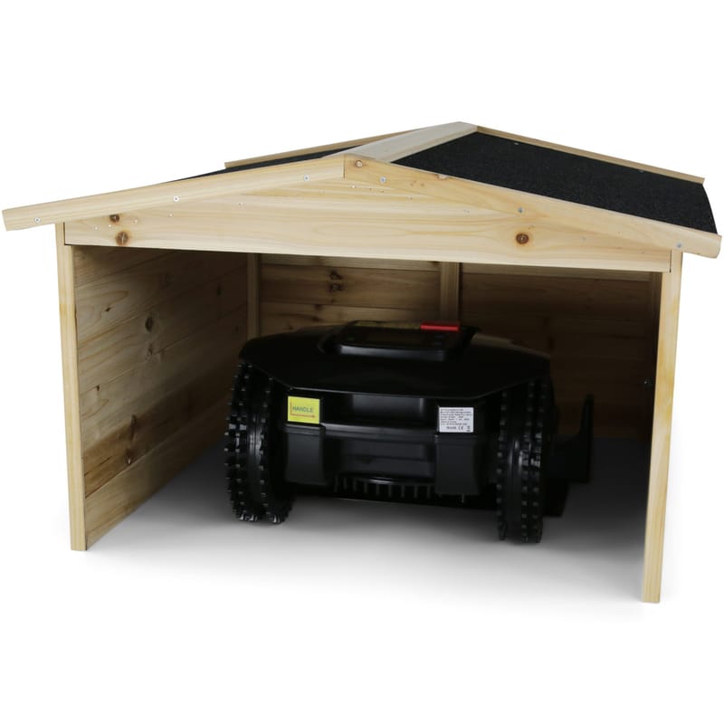 Hus/garage till robotgräsklippare - 87x80cm - Trädgård & spabad - Trädgårdsmaskiner - Gräsklippare - Robotgräsklippare