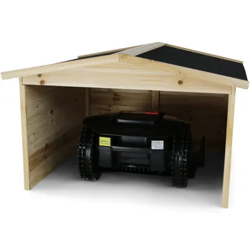 Hus/garage till robotgräsklippare - 87x80cm - Trädgård & spabad - Trädgårdsmaskiner - Gräsklippare - Robotgräsklippare