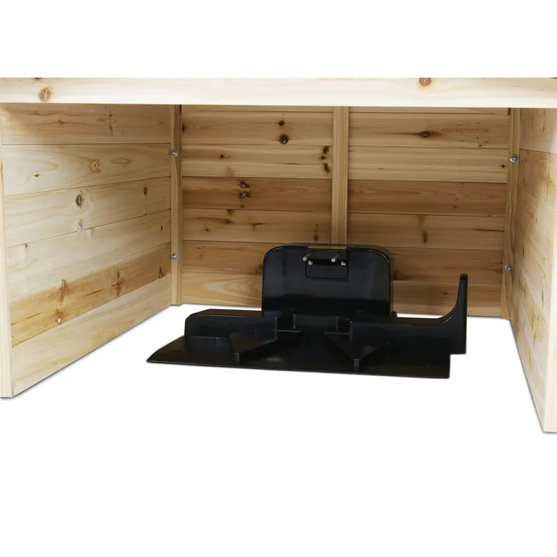 Hus/garage till robotgräsklippare - 87x80cm - Trädgård & spabad - Trädgårdsmaskiner - Gräsklippare - Robotgräsklippare