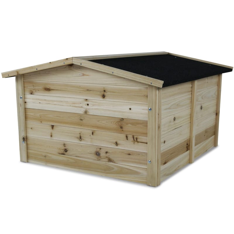 Hus/garage till robotgräsklippare - 87x80cm - Trädgård & spabad - Trädgårdsmaskiner - Gräsklippare - Robotgräsklippare