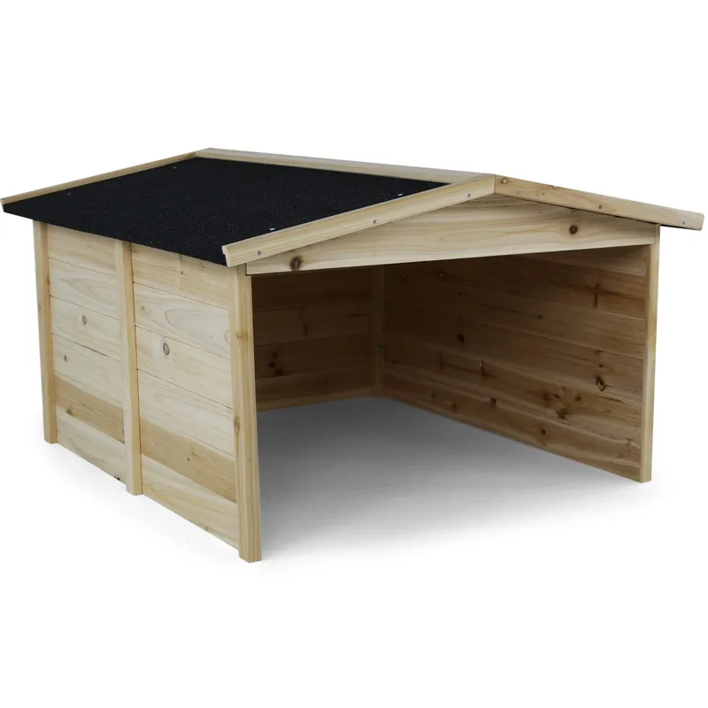 Hus/garage till robotgräsklippare - 87x80cm - Trädgård & spabad - Trädgårdsmaskiner - Gräsklippare - Robotgräsklippare