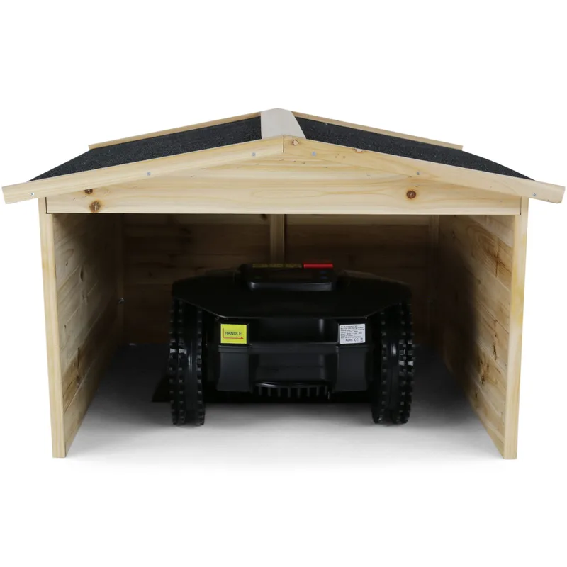 Hus/garage till robotgräsklippare - 87x80cm - Trädgård & spabad - Trädgårdsmaskiner - Gräsklippare - Robotgräsklippare