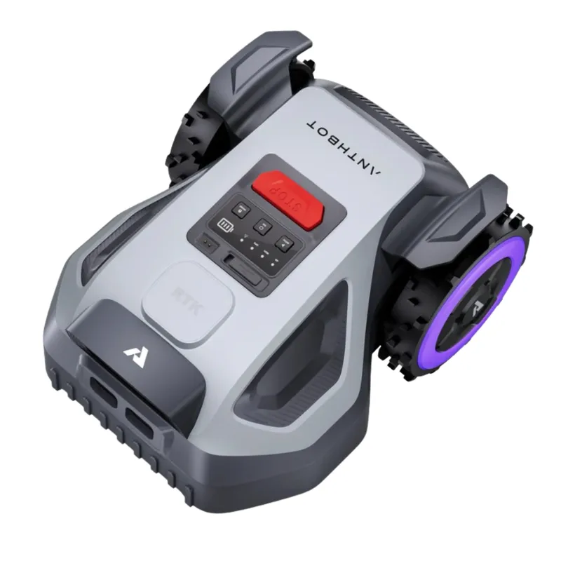 Robotgräsklippare utan begränsningskabel 500 m² | Centimeterprecision med RTK + AI Vision | ANTHBOT M5, undefined