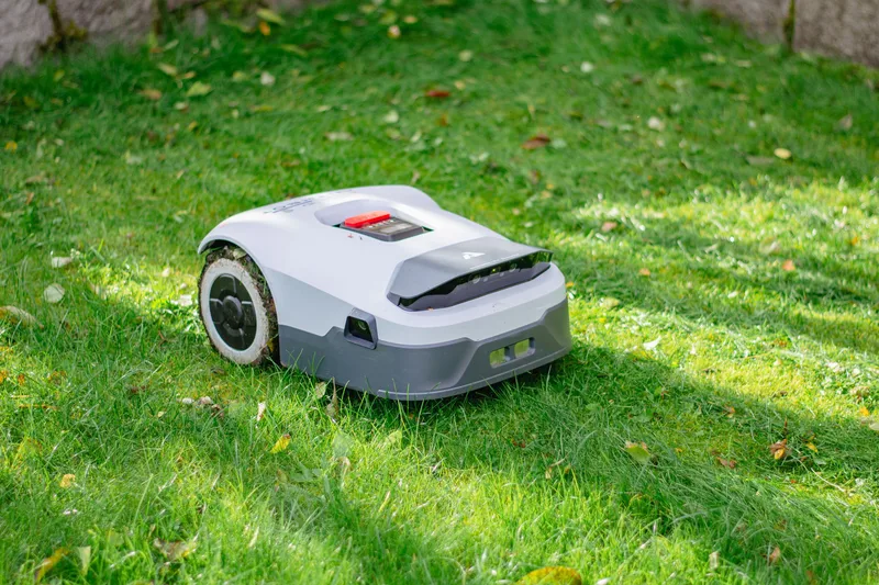 Robotgräsklippare utan slinga 2000m² | RTK + 3D Vision med 4 AI-kameror | ANTHBOT Genie 1000 - Trädgård & spabad - Trädgårdsmaskiner - Gräsklippare - Robotgräsklippare