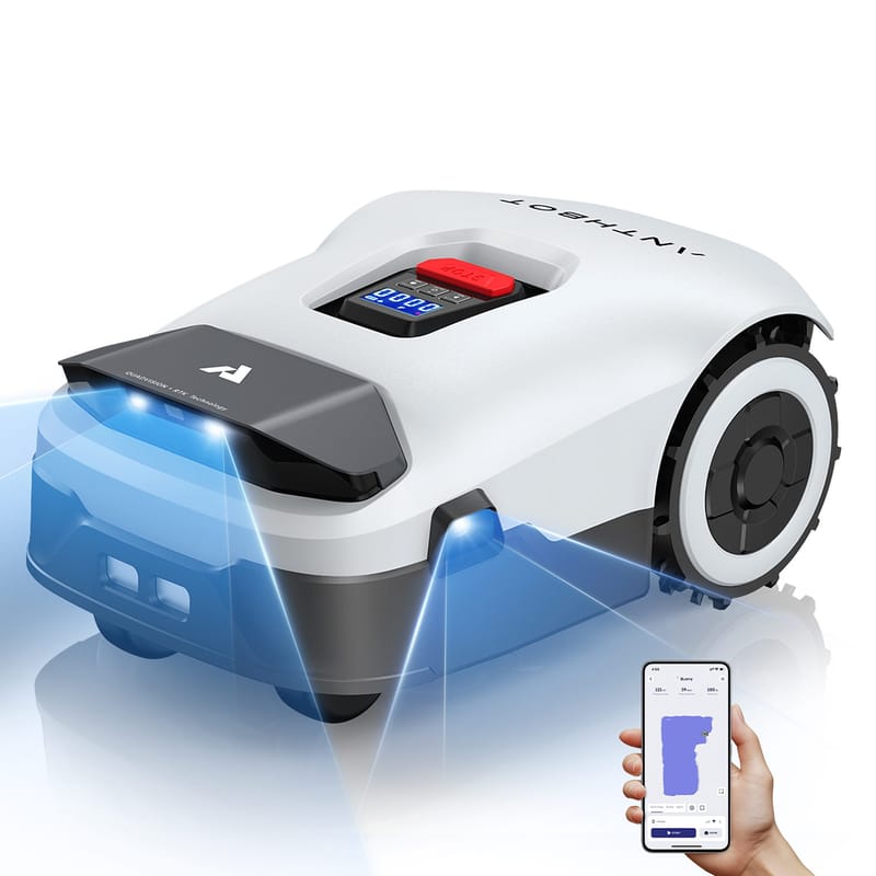 Robotgräsklippare utan slinga 3600m² | Full-Band RTK + 4 AI-kameror | ANTHBOT Genie 3000, undefined
