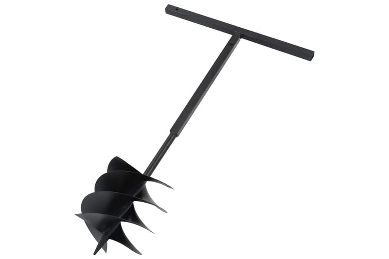 Jordborr med handtag 250 mm med förlängningsrör 8 m stål - Trädgård & spabad - Trädgårdsmaskiner - Jordborr