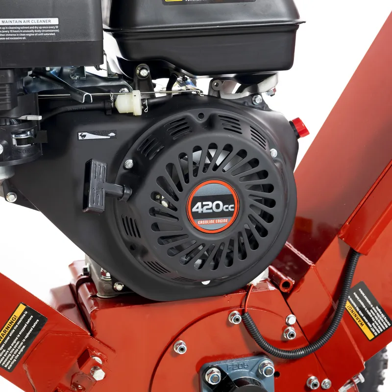 Kompostkvarn / Flishugg 15Hk | Bensindriven Loncinmotor - Trädgård & spabad - Trädgårdsmaskiner - Kompostkvarnar