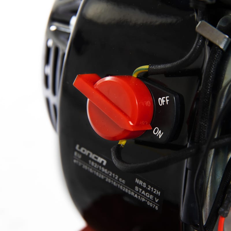 Kompostkvarn / Flismaskin 6,5 Hk | Bensindriven Loncinmotor - Trädgård & spabad - Trädgårdsmaskiner - Kompostkvarnar