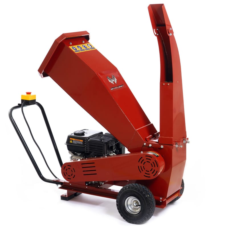 Kompostkvarn / Flismaskin 6,5 Hk | Bensindriven Loncinmotor - Trädgård & spabad - Trädgårdsmaskiner - Kompostkvarnar