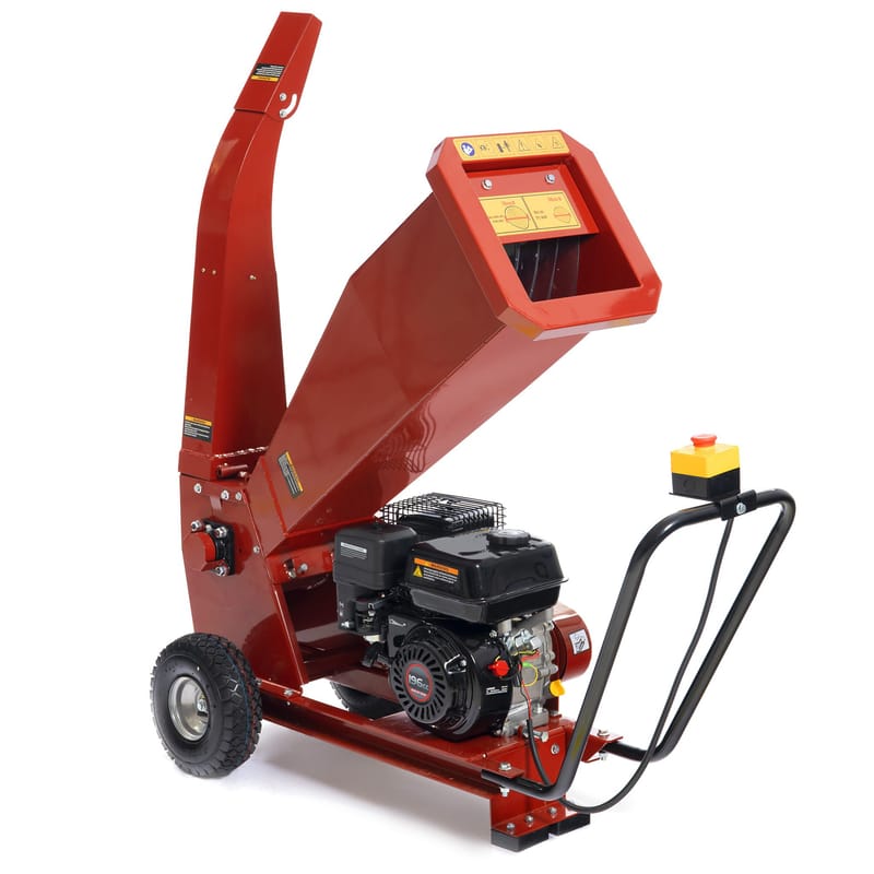 Kompostkvarn / Flismaskin 6,5 Hk | Bensindriven Loncinmotor - Trädgård & spabad - Trädgårdsmaskiner - Kompostkvarnar