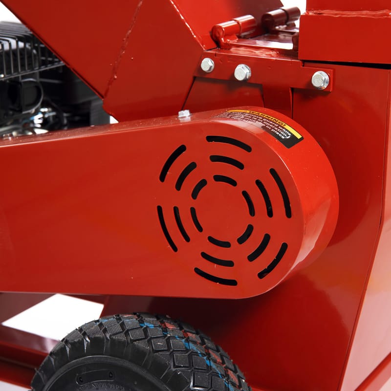 Kompostkvarn / Flismaskin 6,5 Hk | Bensindriven Loncinmotor - Trädgård & spabad - Trädgårdsmaskiner - Kompostkvarnar