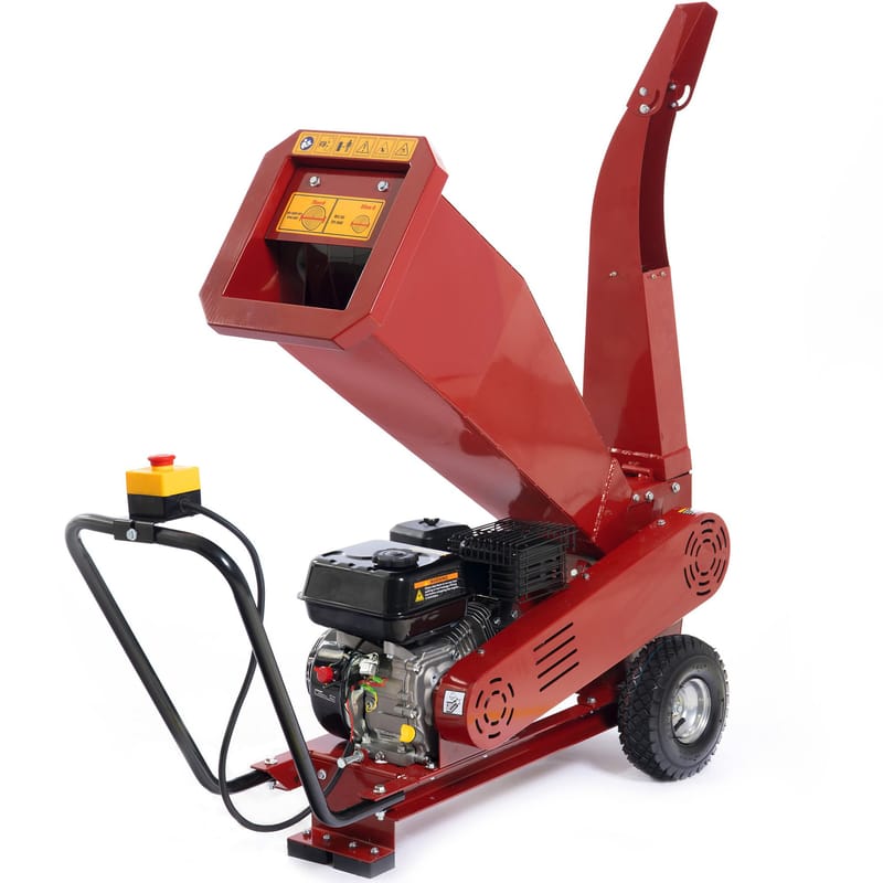 Kompostkvarn / Flismaskin 6,5 Hk | Bensindriven Loncinmotor, undefined