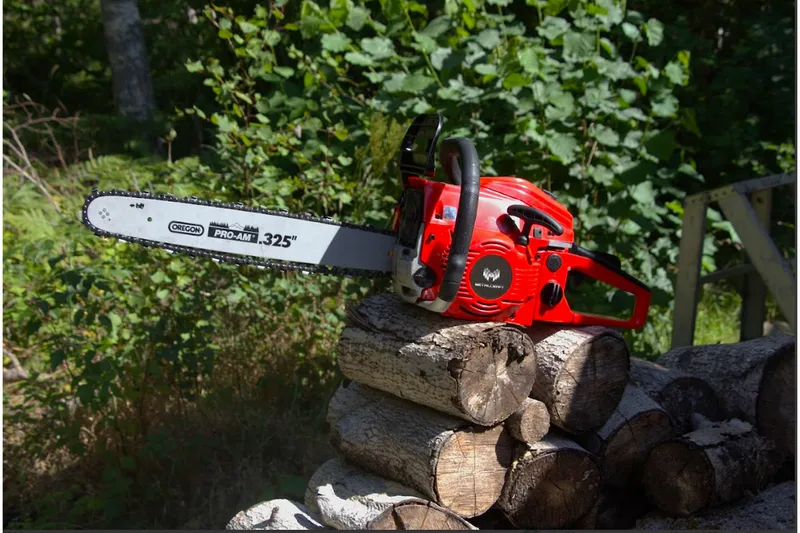 Bensindriven Motorsåg 45 CC | Kedja och blad från Oregon - Trädgård & spabad - Trädgårdsmaskiner - Trädgårdssågar - Motorsåg & kedjesåg