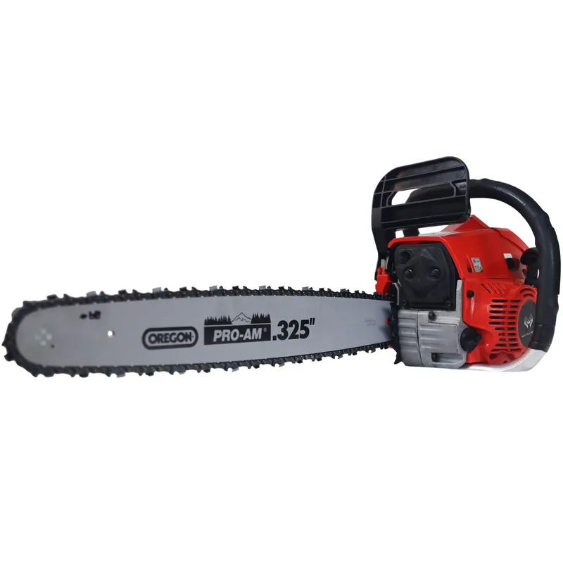Kraftull motorsåg bensindriven 63.3cc | Kedja och blad från Oregon, undefined