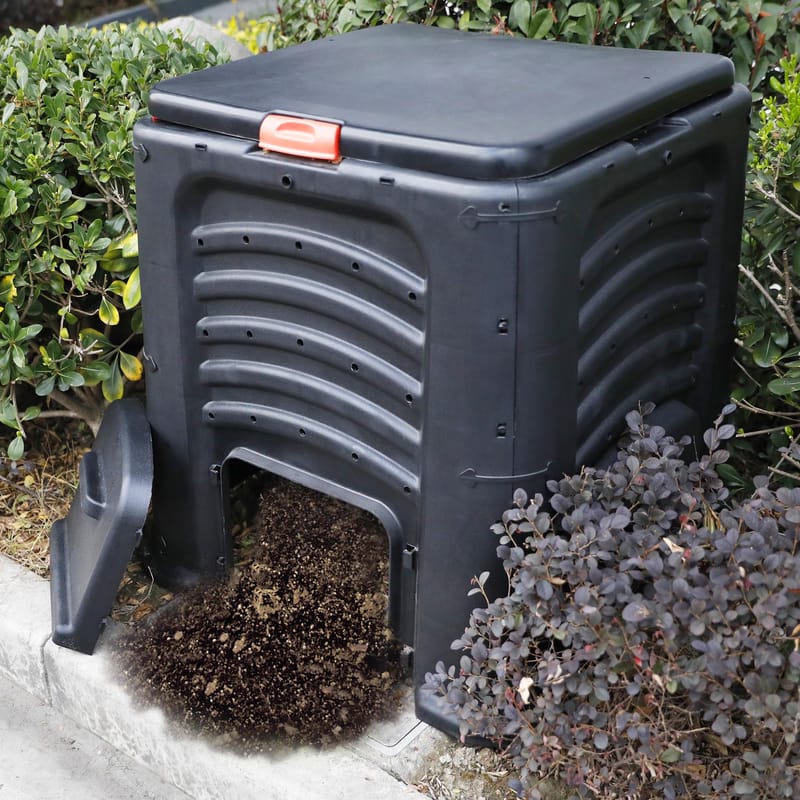 Varmkompost 437 liter för matavfall & trädgårdsavfall - Trädgård & spabad - Trädgårdsskötsel - Kompost - Varmkompost & kompostbehållare