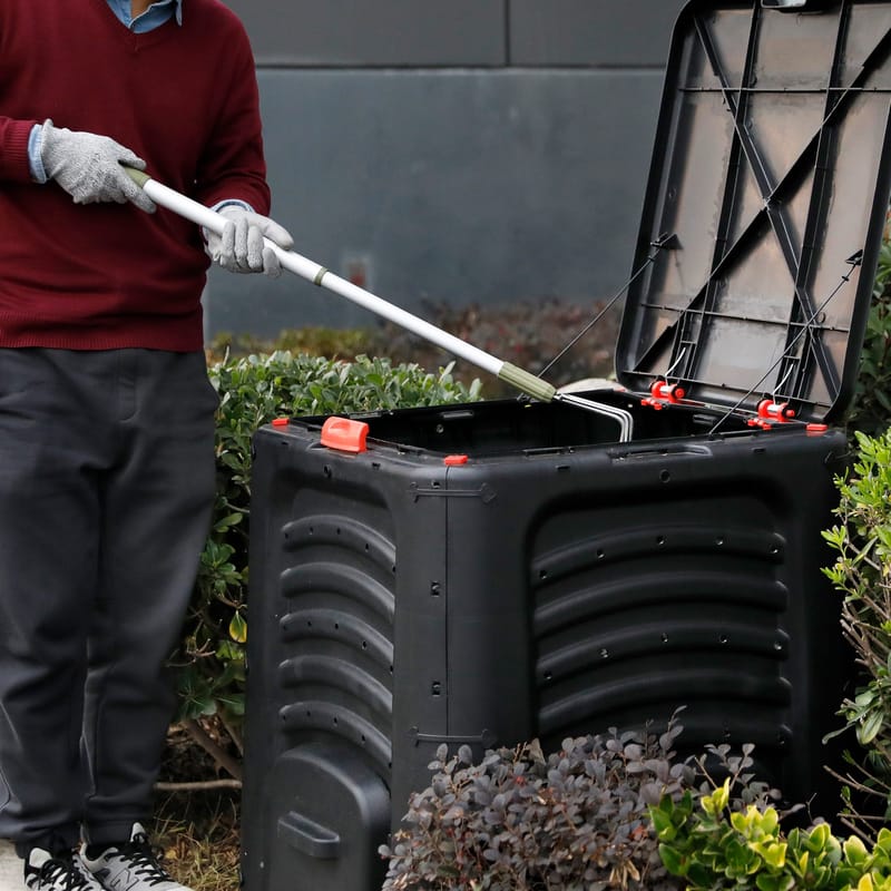 Varmkompost 437 liter för matavfall & trädgårdsavfall - Trädgård & spabad - Trädgårdsskötsel - Kompost - Varmkompost & kompostbehållare