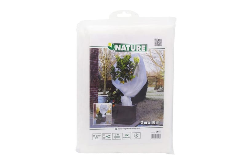 Nature Frostskydd för växter fleece 30 g/m vit 2x10 m - Bärnät - Plastnät & trädgårdsnät