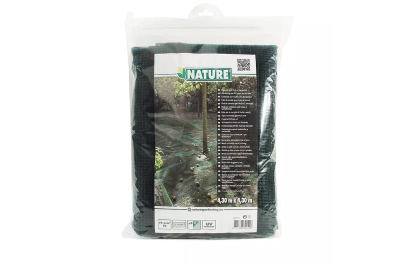 Nature Frukt- och lövnät 4,3x4,3 m 6030451 - Trädgård & spabad - Trädgårdsskötsel - Odling - Plantering & förkultivering - Plastnät & trädgårdsnät