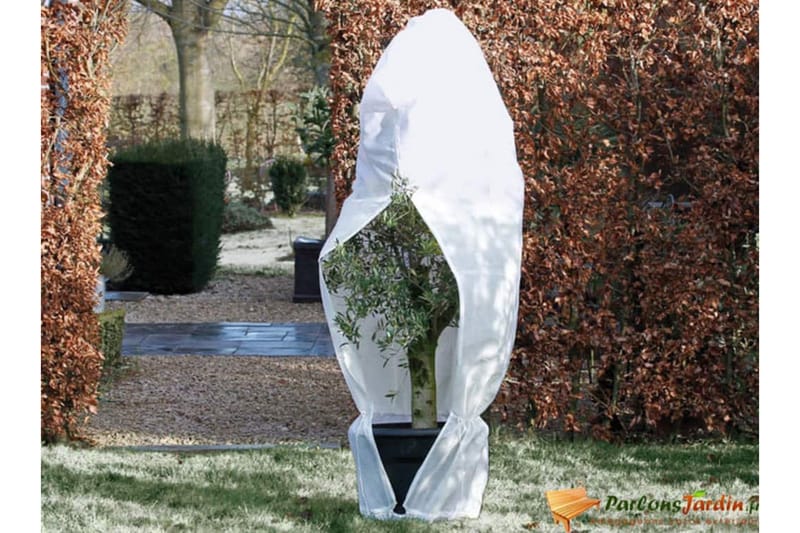 Nature Täckduk fleece med blixtlås 70 g/m² 2,5x2x2 m - Trädgård & spabad - Trädgårdsskötsel - Odling - Plantering & förkultivering - Plastnät & trädgårdsnät