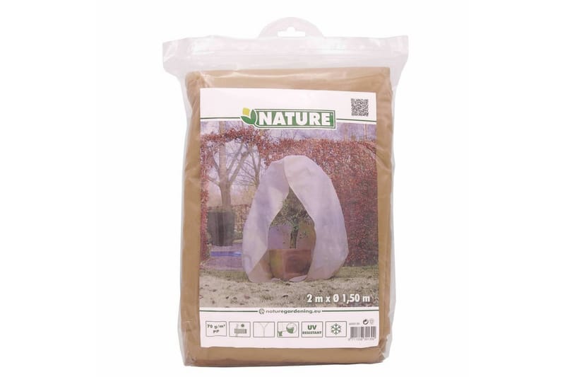 Nature Täckduk fleece med blixtlås 70 g/m² beige 2x1,5x1,5 m - Trädgård & spabad - Trädgårdsskötsel - Odling - Plantering & förkultivering - Plastnät & trädgårdsnät