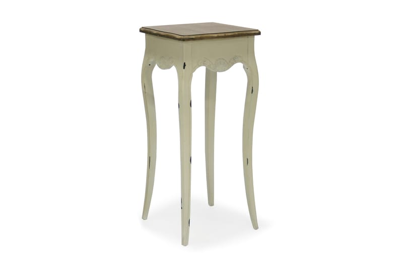 Blomstativ Samira-2 26x26xh62, Vit/brun