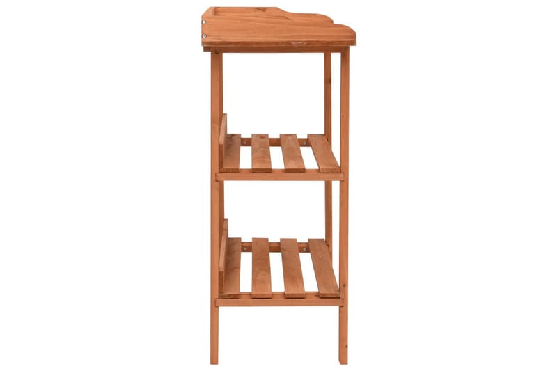 Växtställ 76x37x89 cm granträ - Brun - Trädgård & spabad - Trädgårdsskötsel - Odling - Planteringskärl & blomkruka - Blomhylla & blomstativ