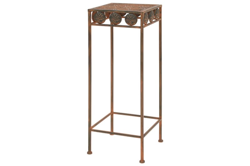 Växtstativ 3 delar vintage stil metall rostfärgade - Orange - Trädgård & spabad - Trädgårdsskötsel - Odling - Planteringskärl & blomkruka - Blomhylla & blomstativ