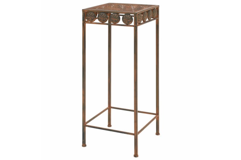 Växtstativ 3 delar vintage stil metall rostfärgade - Orange - Trädgård & spabad - Trädgårdsskötsel - Odling - Planteringskärl & blomkruka - Blomhylla & blomstativ