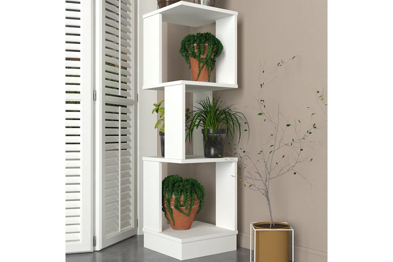 Ynhi Växtbord 35 cm - Vit - Trädgård & spabad - Trädgårdsskötsel - Odling - Planteringskärl & blomkruka - Blomhylla & blomstativ
