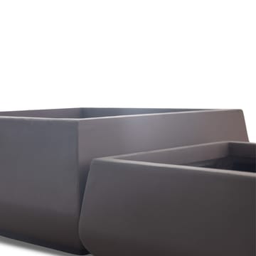 Fiberarmerade utekrukor | 2-pack | Mörkbrun - Mörkbrun - Trädgård & spabad - Trädgårdsskötsel - Odling - Planteringskärl & blomkruka - Stor blomkruka