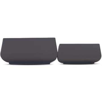 Fiberarmerade utekrukor | 2-pack | Mörkbrun - Mörkbrun - Trädgård & spabad - Trädgårdsskötsel - Odling - Planteringskärl & blomkruka - Stor blomkruka