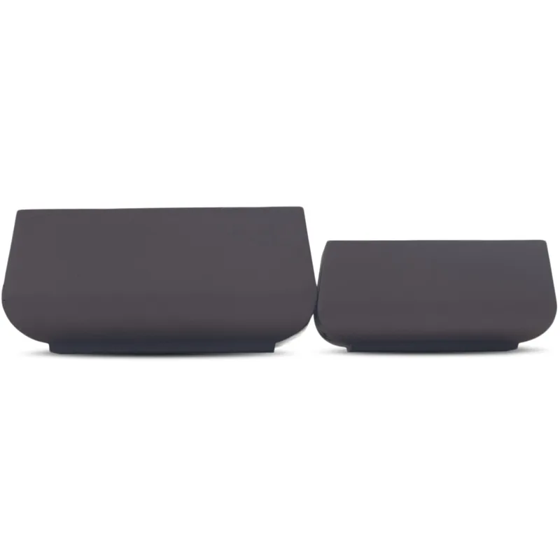 Fiberarmerade utekrukor | 2-pack | Mörkbrun - Trädgård & spabad - Trädgårdsskötsel - Odling - Planteringskärl & blomkruka - Stor blomkruka