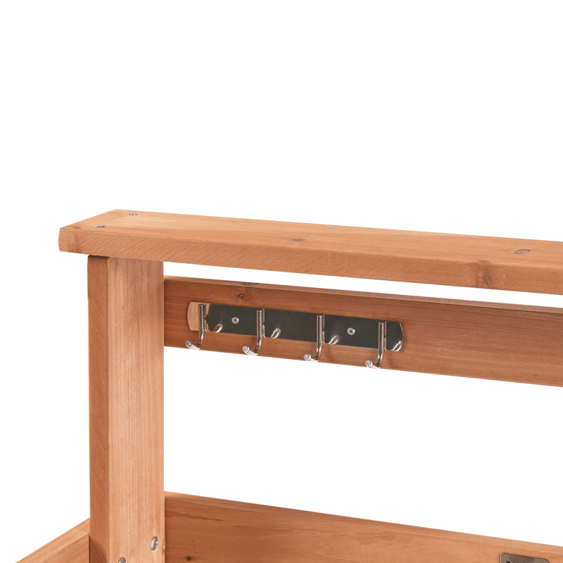 Planteringsbänk Altolia Granträ 70 cm - Brun - Trädgård & spabad - Trädgårdsskötsel - Odling - Planteringskärl & blomkruka - Odlingsbänk