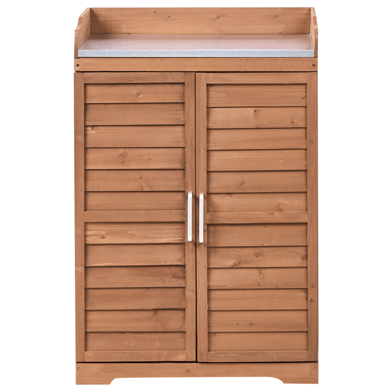 Planteringsbänk Tereville Granträ 67 cm - Brun - Trädgård & spabad - Trädgårdsskötsel - Odling - Planteringskärl & blomkruka - Odlingsbänk