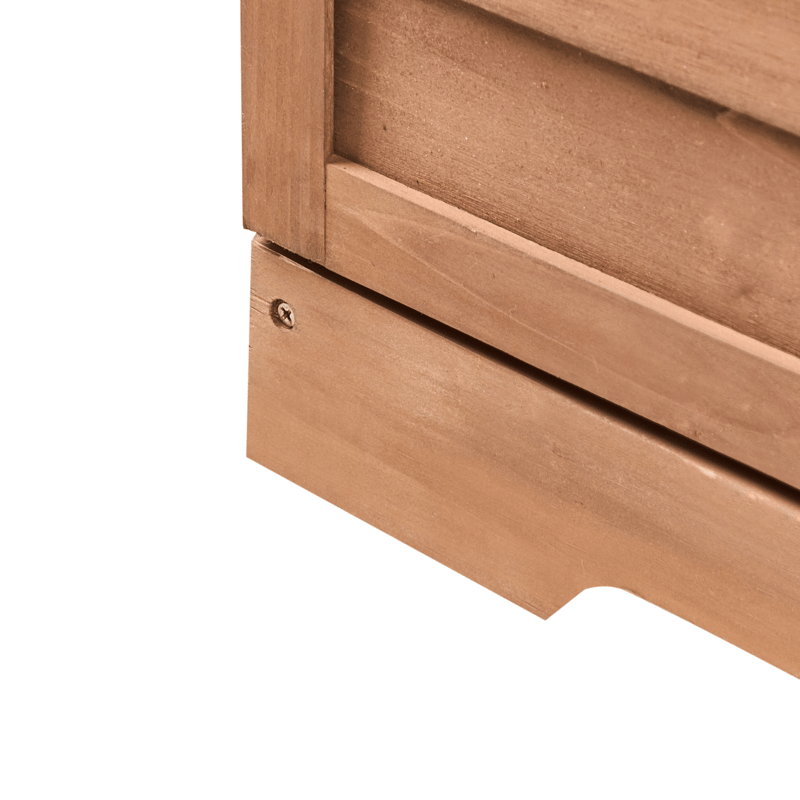 Planteringsbänk Tereville Granträ 67 cm - Brun - Trädgård & spabad - Trädgårdsskötsel - Odling - Planteringskärl & blomkruka - Odlingsbänk