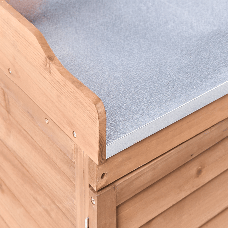 Planteringsbänk Tereville Granträ 67 cm - Brun - Trädgård & spabad - Trädgårdsskötsel - Odling - Planteringskärl & blomkruka - Odlingsbänk