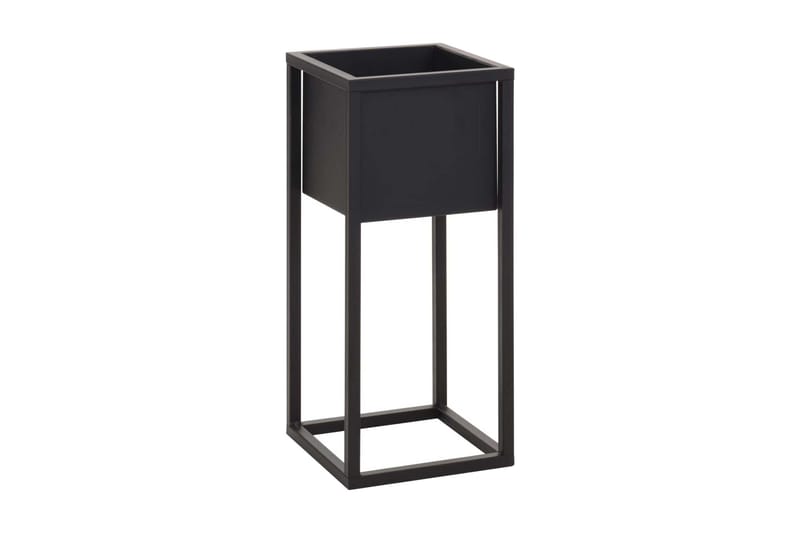 Home&Styling Blomkruka på stativ metall svart 50 cm - Svart - Inredning - Kruka & ytterkruka