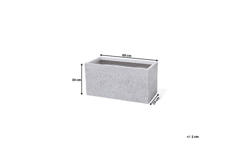 Myra Kruka 60 cm - Vit - Trädgård & spabad - Trädgårdsskötsel - Odling - Planteringskärl & blomkruka - Stor blomkruka