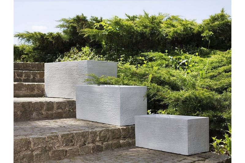 Myra Kruka 80 cm - Vit - Trädgård & spabad - Trädgårdsskötsel - Odling - Planteringskärl & blomkruka - Stor blomkruka