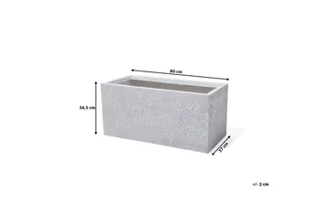 Myra Kruka 80 cm - Vit - Trädgård & spabad - Trädgårdsskötsel - Odling - Planteringskärl & blomkruka - Stor blomkruka