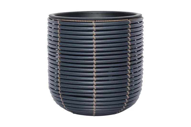 Wicker Blomkruka D27xH28 cm Svart, undefined