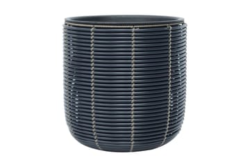 Wicker Blomkruka D35xH36 cm Svart - Trädgård & spabad - Trädgårdsskötsel - Odling - Planteringskärl & blomkruka - Stor blomkruka