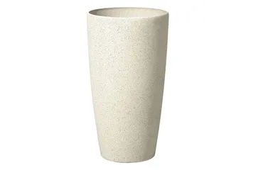 Trädgårdskruka Abdera Beige, 31x31x58 cm - Beige, 31x31x58 cm - Trädgård & spabad - Trädgårdsskötsel - Odling - Planteringskärl & blomkruka - Stor blomkruka