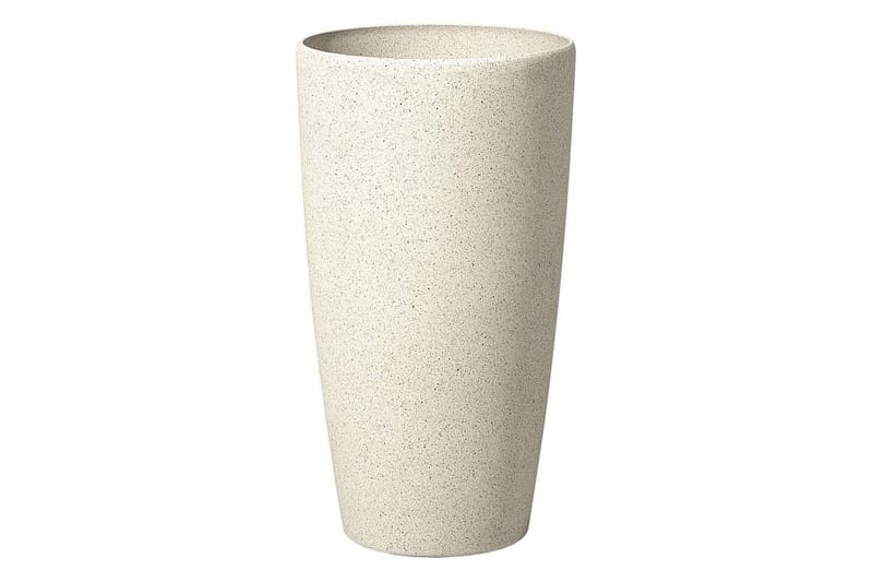 Trädgårdskruka Abdera Beige, 31x31x58 cm - Beige, 31x31x58 cm - Trädgård & spabad - Trädgårdsskötsel - Odling - Planteringskärl & blomkruka - Stor blomkruka