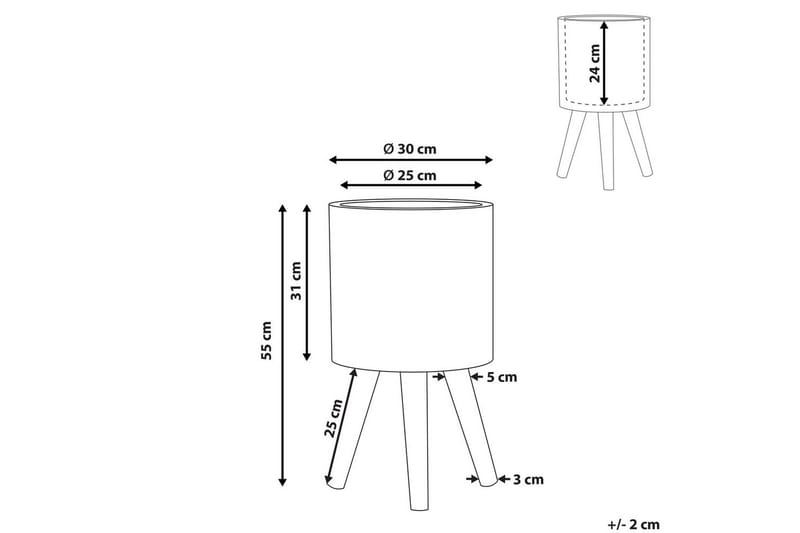 Trädgårdskruka Achilio - Trädgård & spabad - Trädgårdsskötsel - Odling - Planteringskärl & blomkruka - Stor blomkruka