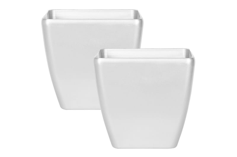 Trädgårdskruka Astras set om 2 50x50x48 cm - 50x50x48 cm - Trädgård & spabad - Trädgårdsskötsel - Odling - Planteringskärl & blomkruka - Stor blomkruka