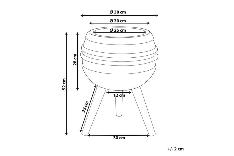 Trädgårdskruka Athyrium - Trädgård & spabad - Trädgårdsskötsel - Odling - Planteringskärl & blomkruka - Stor blomkruka