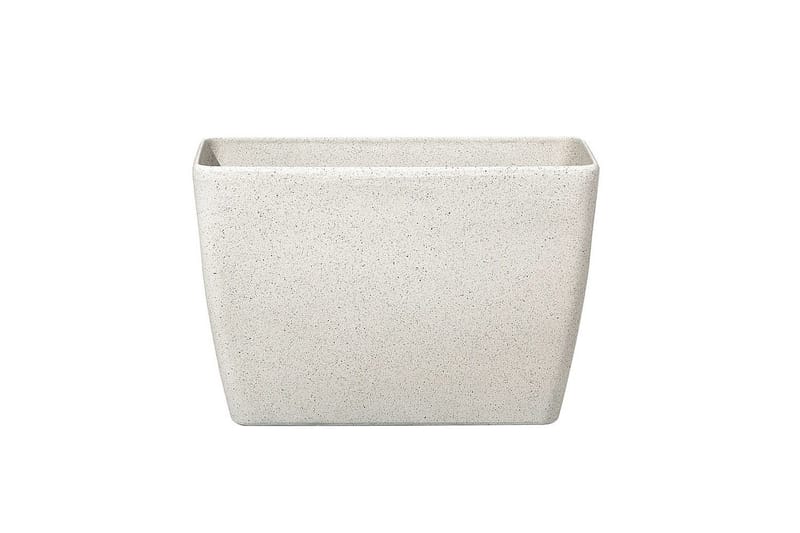 Trädgårdskruka Baris set om 2 Beige, 60x27x41 cm - Beige, 60x27x41 cm - Trädgård & spabad - Trädgårdsskötsel - Odling - Planteringskärl & blomkruka - Stor blomkruka