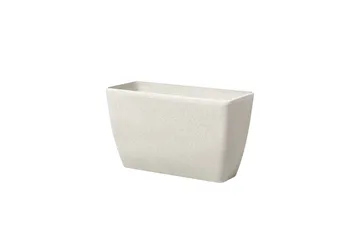 Trädgårdskruka Baris set om 2 Beige, 74x32x45 cm - Beige, 74x32x45 cm - Trädgård & spabad - Trädgårdsskötsel - Odling - Planteringskärl & blomkruka - Stor blomkruka